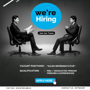 We are hiring Sales Representative to work from your preferred city