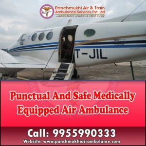 Book Affordable Charter Air Ambulance in Patna – Panchmukhi