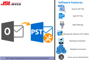 Download Outlook OST to PST Converter