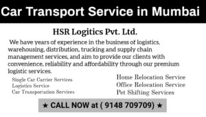 HSR Logistics | Best Car transport in Mumbai