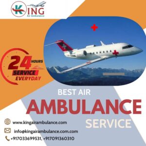 King Air Ambulance Service in Guwahati-High-Grade ICU Setup